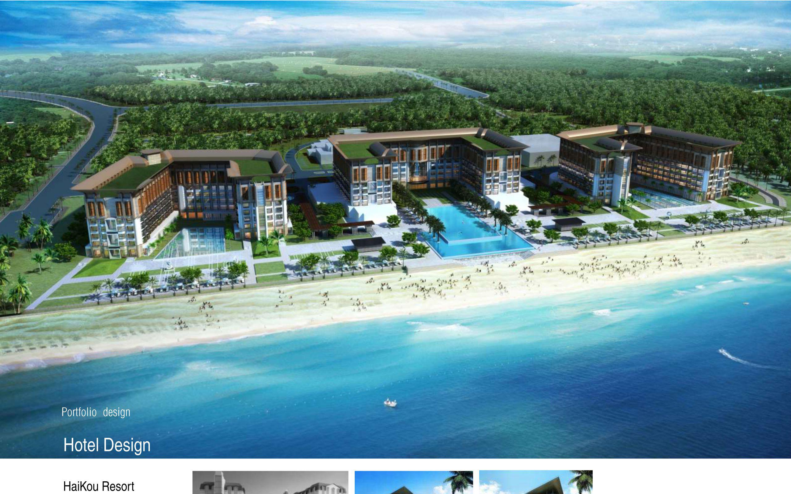 HaiKou Resort facade design