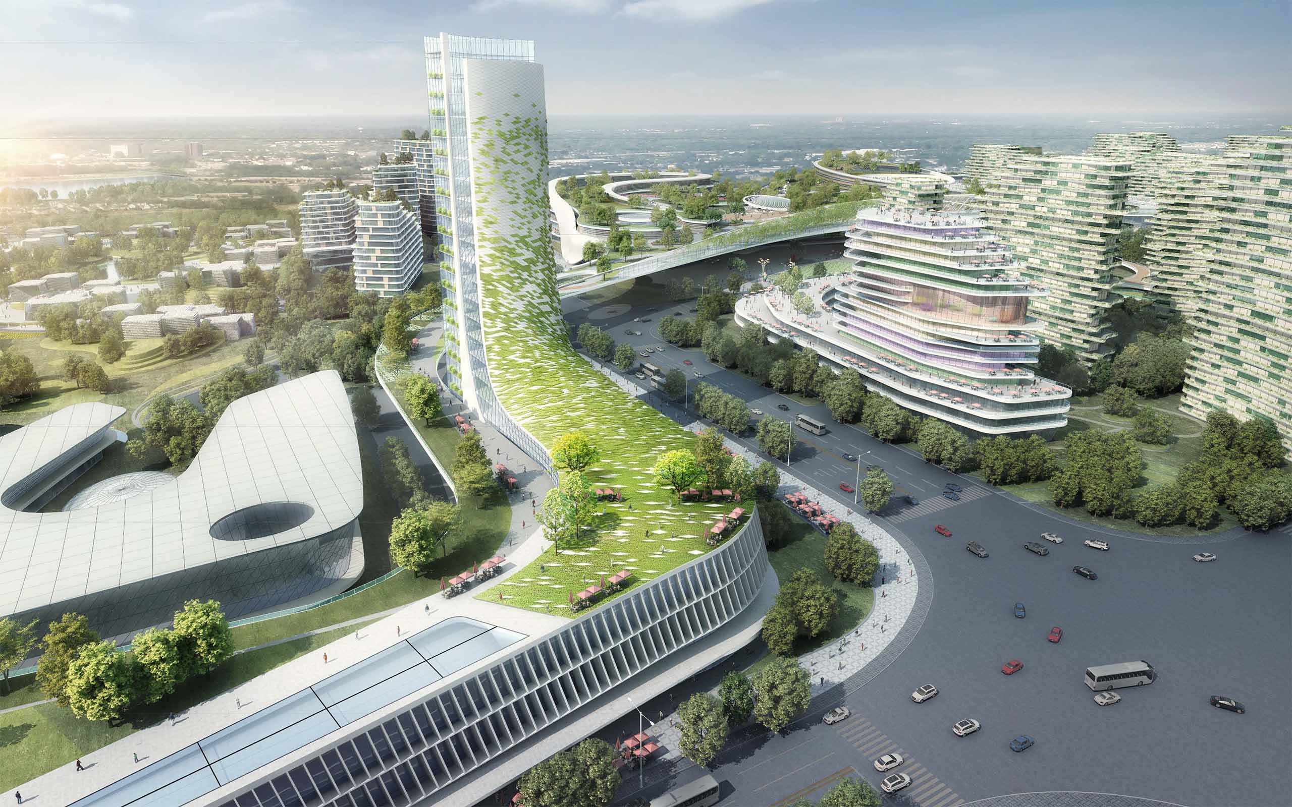 Zhengzhou Fuyang Health Park Urban Design